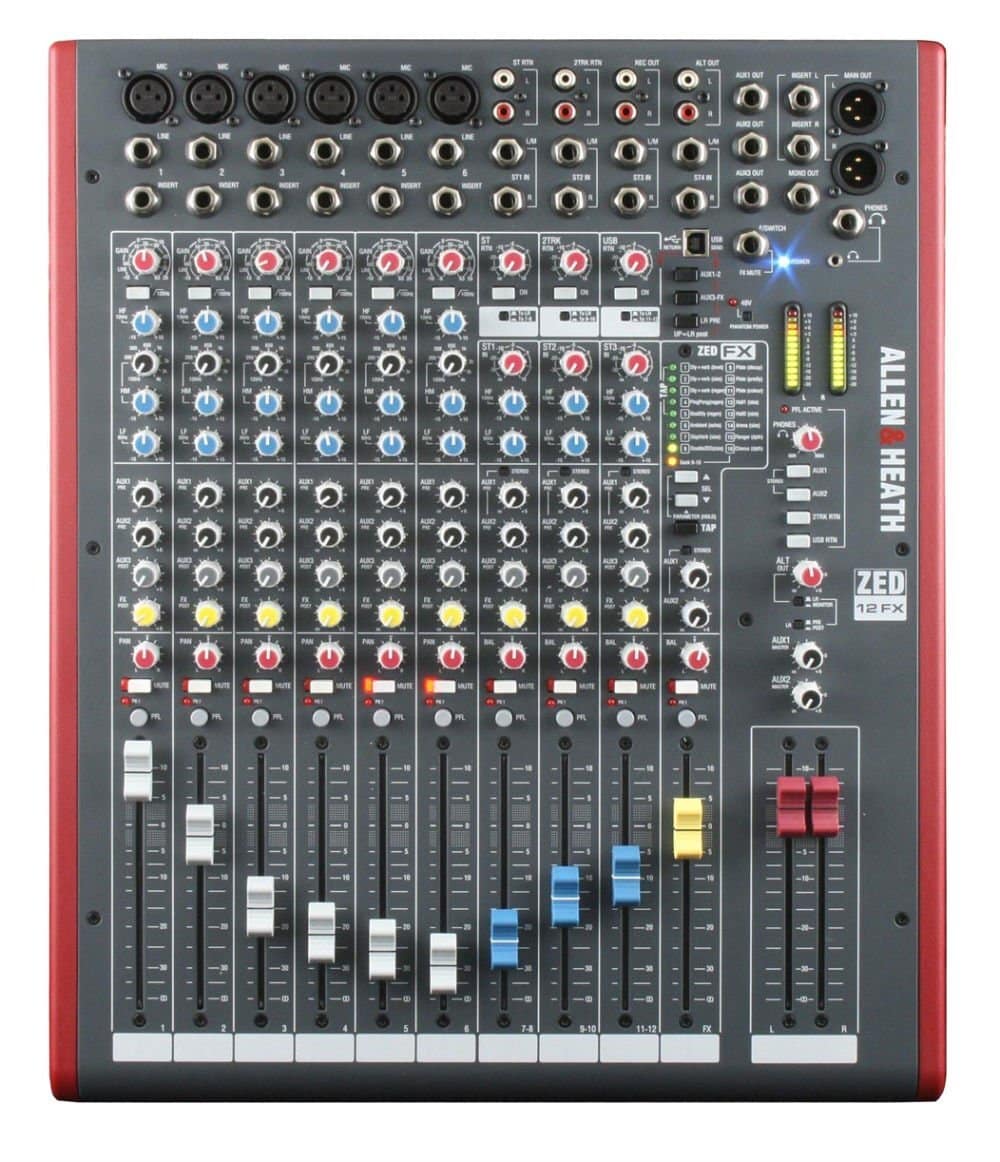 Allen Heath ZED 12fx Mixer