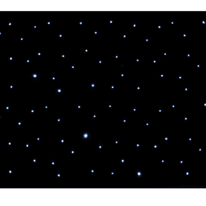 Black Starcloth 6x3