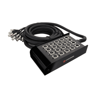 16 XLR + 4 XLR Returns Stage Box Snake