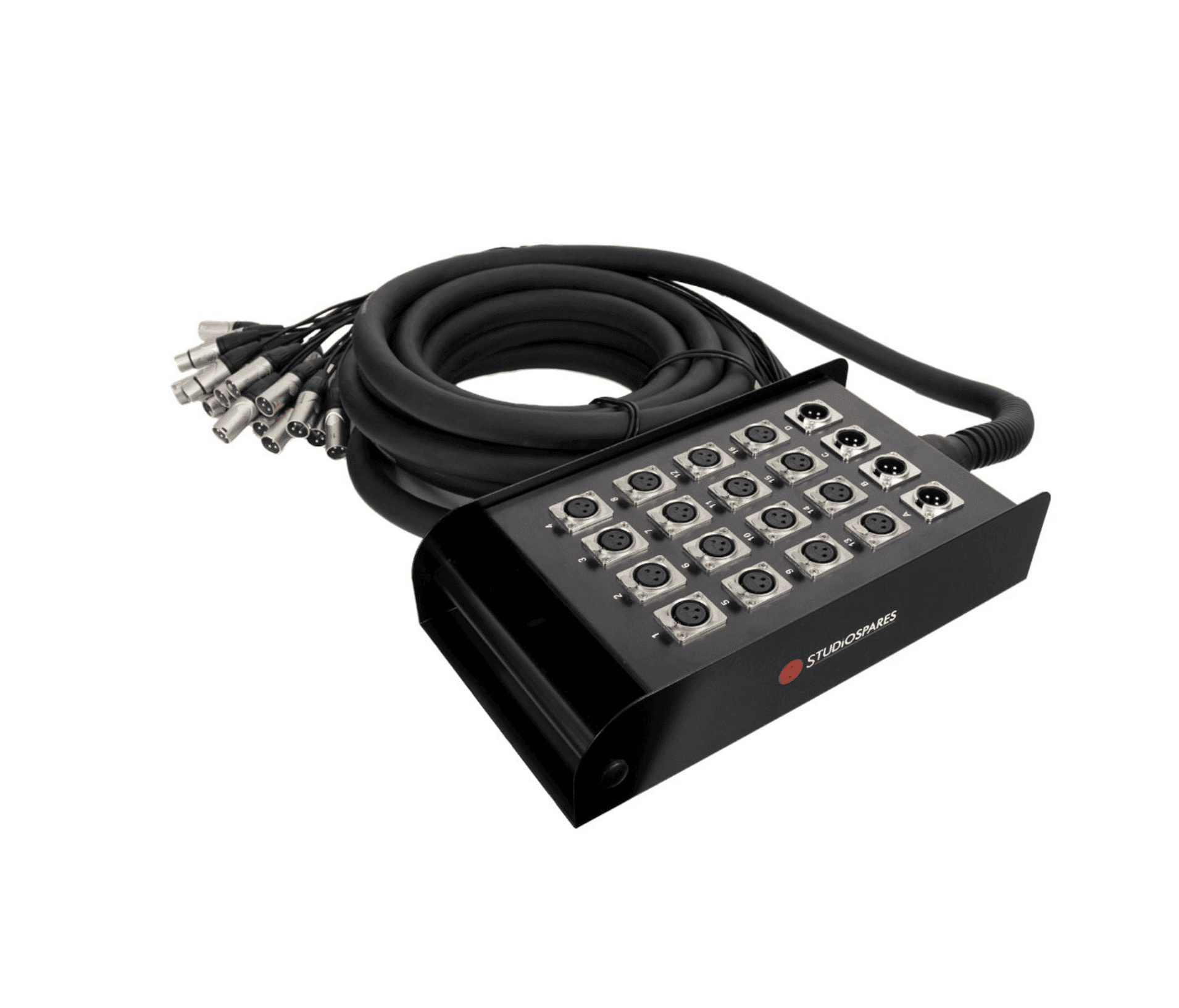 16 XLR + 4 XLR Returns Stage Box Snake