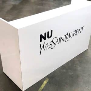White Gloss DJ Booth